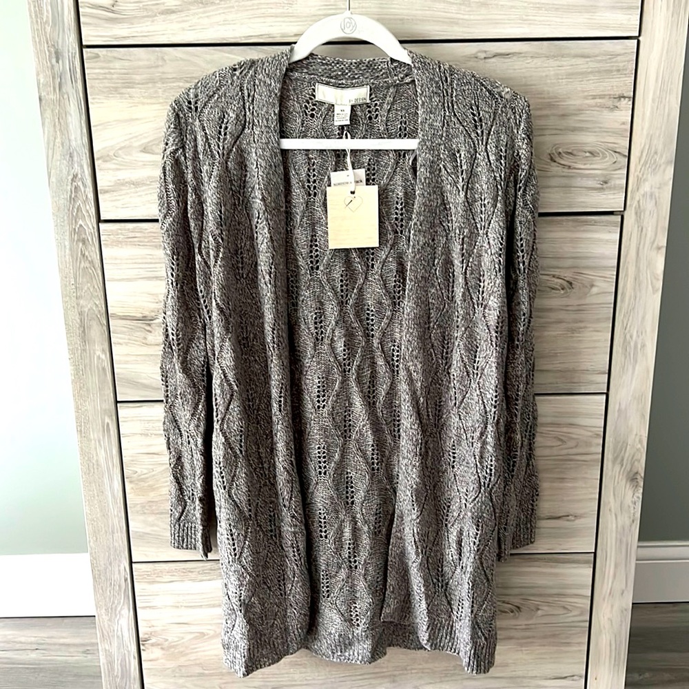 New with tags By Design heather gray cardigan